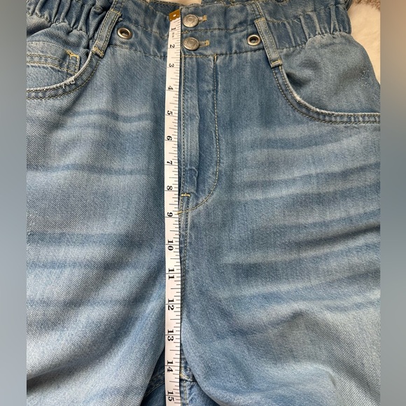 Pilcro -Anfhropologie Organic Cotton Wide-Leg Relaxed Jeans-28(S-M). - Picture 11 of 11